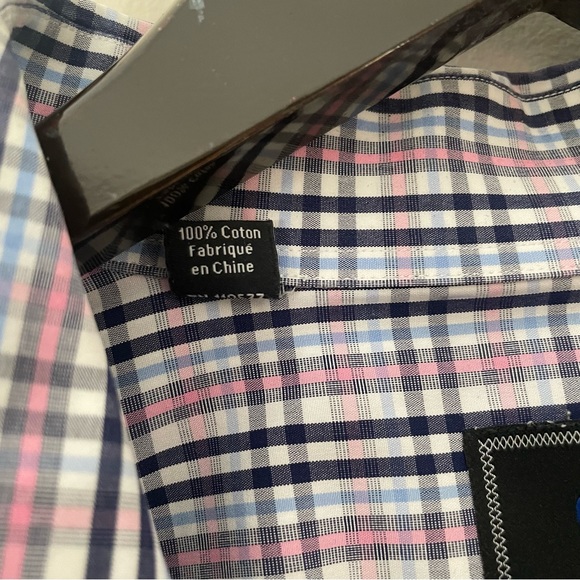 David Donahue Button Up Shirt -Trim fit - Picture 2 of 6